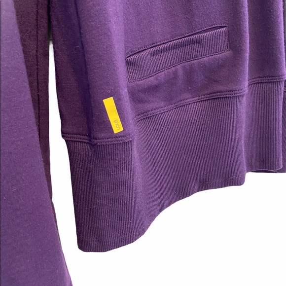 LOLE Scoop neck Purple Fall Winter Long Sleeve Sweater Size Medium EUC - Picture 4 of 7